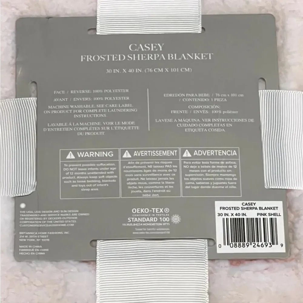 Ugg Casey Frosted Sherpa Blanket